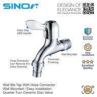 Sinor S-1007-N Bathroom Faucet Wall Bib Tap Washing Machine Tap - Image 2