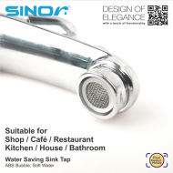 Sinor S-1106 Eco Quality Basin Tap - Image 4