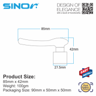 Sinor SHD-10-C Fionic Handle Faucet Replacement Handle - Image 5
