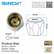 Sinor SHD-12-C Diamond Handle Wih Cover - Image 5