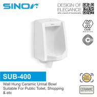 Sinor SUB-400 Wall Hung Ceramic Urinal Bowl Public Toilet Urinal Bowl WC