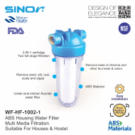 Sinor WF-HF-1002-1 Abs Housing Water Filter - Image 3