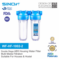 Sinor WF-HF-1002-2 Double Stage Abs Housing Water Filter
