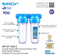 Sinor WF-HF-1002-2 Double Stage Abs Housing Water Filter - Image 3