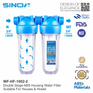 Sinor WF-HF-1002-2 Double Stage Abs Housing Water Filter - Image 5