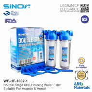 Sinor WF-HF-1002-2 Double Stage Abs Housing Water Filter - Image 8