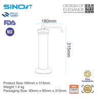 Sinor WF-SS-3000 SUS304 Stainless Steel Water Filter With Diverter - Image 6