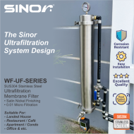 Sinor WF-UF-5001 Ultrafiltration Membrane Outdoor SUS304 Stainless Steel Water Filter - Image 7
