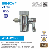 Sinor WFA-126-S Faucet Diverter 1/4 Inches 1 Way Diverter