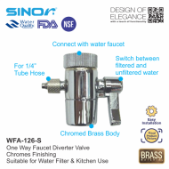 Sinor WFA-126-S Faucet Diverter 1/4 Inches 1 Way Diverter - Image 3