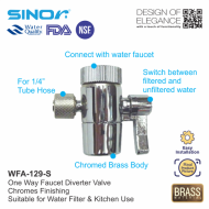 Sinor WFA-129-S Faucet Diverter 3/8 Inches 1 Way Diverter - Image 3
