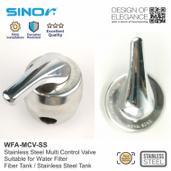 Sinor WFA-MCV-SS Stainless Steel Water Filter Head Valve - Image 4