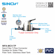 Sinor WFA-MCV-TP Sand Filter T-pipe Connector - Image 4