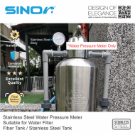 Sinor WFA-WPM-68 Stainless Steel Water Pressure Meter Suitable For Sand Filter - Image 5