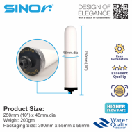 Sinor WFR-50-CB Ceramic Filter Refill With Carbon Water Filter Refill Cartridge - Image 7