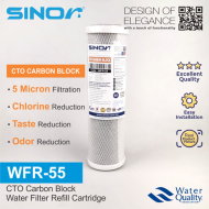 Sinor WFR-55 CTO Carbon Block Water Filter Refill Cartridge