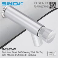 Sinor B-2902-W Self Closing Wall Bib Tap - Image 5