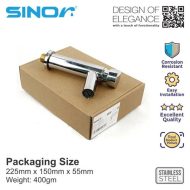 Sinor B-2902-W Self Closing Wall Bib Tap - Image 3