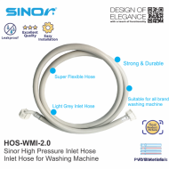 Sinor HOS-WMI/2.0 Washing Machine High Pressure Inlet Hose - Image 2