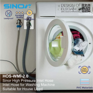 Sinor HOS-WMI/2.0 Washing Machine High Pressure Inlet Hose - Image 3