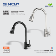 Sinor M-8603 Series SUS304 Stainless Steel Kitchen Sink Pull Out Mixer Tap - Image 6