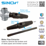Sinor PBT-51 Water Pipe Extractor - Image 2