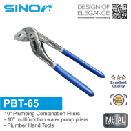 Sinor PBT-65 10 Inch Water Plumbing Combination Pliers