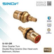 Sinor S-101-DR Quarter Turn Double Ring Ceramic Disc Head work (2pcs) - Image 2