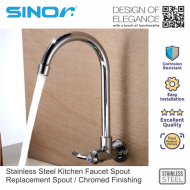 Sinor S-12 Stainless Steel J Spout Kitchen Sink Tap Spout - Image 3