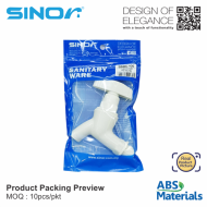 Sinor SBBC-100 ABS 1/2" T Handle Bib Tap (10pcs/pkt) - Image 4