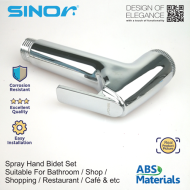 Sinor SH-7310-C Premium ABS Hand Bidet Toilet Spray Set With 1.2m Stainless Steel Hose And Wall Holder - Image 4