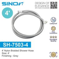 Sinor SH-7503-series Nylon Braided Shower Hose Bathroom Bidet Hose Hand Shower Hose Nylon Hose - Image 8