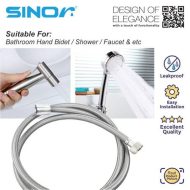 Sinor SH-7503-series Nylon Braided Shower Hose Bathroom Bidet Hose Hand Shower Hose Nylon Hose - Image 5