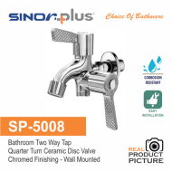 Sinor Plus SP-5008 Bathroom Two Way Tap Suitable For Bathroom Laundry Washing Machine Hand Bidet