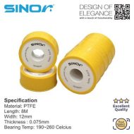Sinor SST-12 High Density PTFE Thread Seal Tape Faucet Tape Water Pipe Tape - Image 2