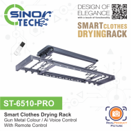 Sinor ST-6510-PRO Smart Clothes Drying Rack, Indoor Smart Clothes Drying Rack