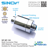 Sinor WF-MF-100 Universal Kitchen Tap Faucet Shower Head Chroline Water Purifier Filter - Image 3