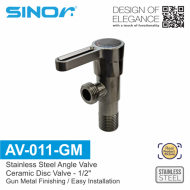 Sinor AV-011-GM Stainless Steel Angle Valve Bathroom Fittings Replacement Parts