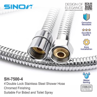 Sinor SH-7500-4 Stainless Steel Double Lock Shower Hose - Image 3