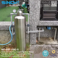 Sinor WF-SSF-1042-S Stainless Steel Water Filtration System - Image 3