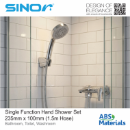 Sinor SH-7105-1 Single Function Hand Shower Set Bathroom Hand Shower - Image 4