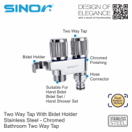 Sinor SBBC-222 Series Two Way Tap With Bidet Holder - Image 3