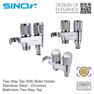 Sinor SBBC-222 Series Two Way Tap With Bidet Holder - Image 4